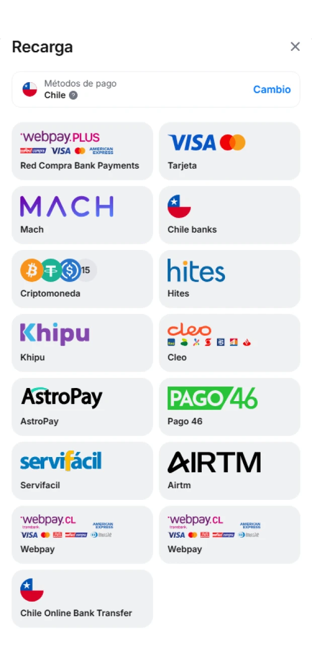 Haz un depósito en 1Win y comienza a jugar Aviator con dinero real.