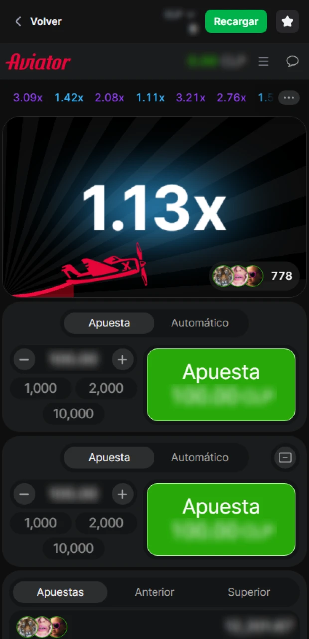 Apuesta en Aviator en 1Win y gana.