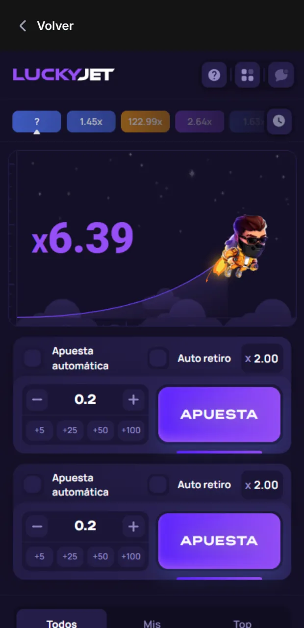 Inicia Lucky Jet en 1win y busca grandes ganancias en Chile.