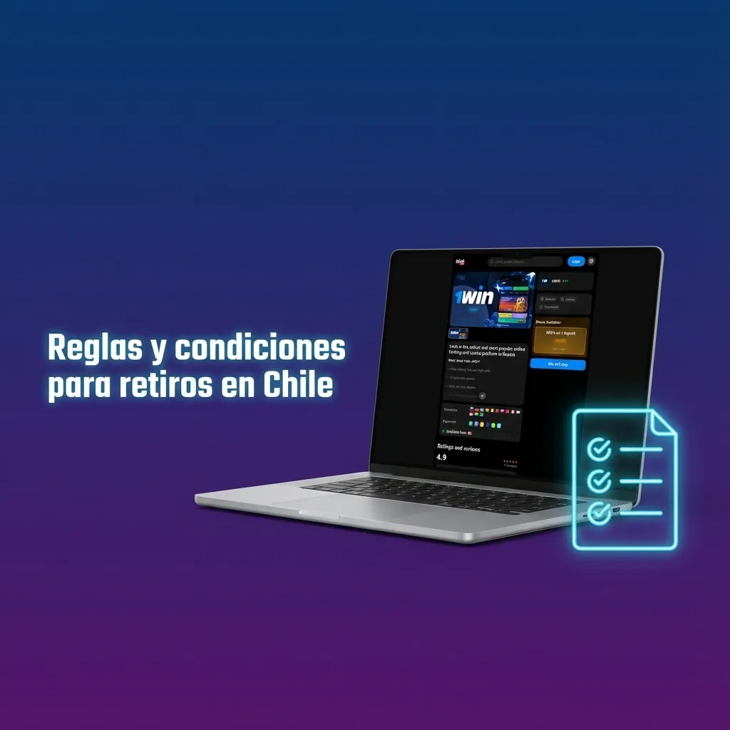 Ilustración sobre retiro de fondos en Chile con iconos de identidad, bonos, límites diarios y seguridad en pagos