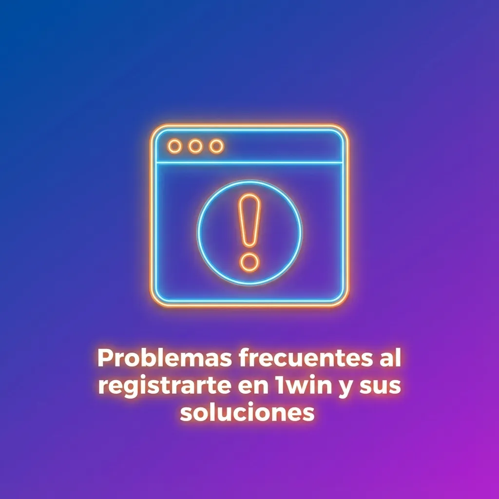 Tabla de problemas frecuentes al registrarse en 1win con columnas de errores y soluciones detalladas en español.